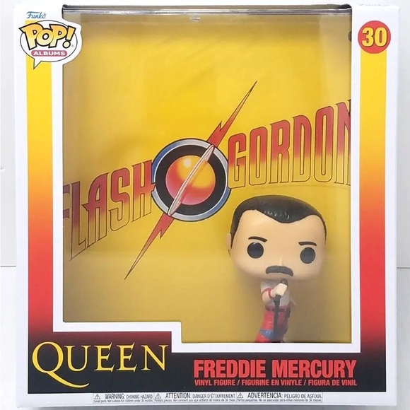 Funko POP Albums: Queen (Flash Gordon) Freddie Mercury 4"in Vinyl Figure- NIB - Picture 1 of 6